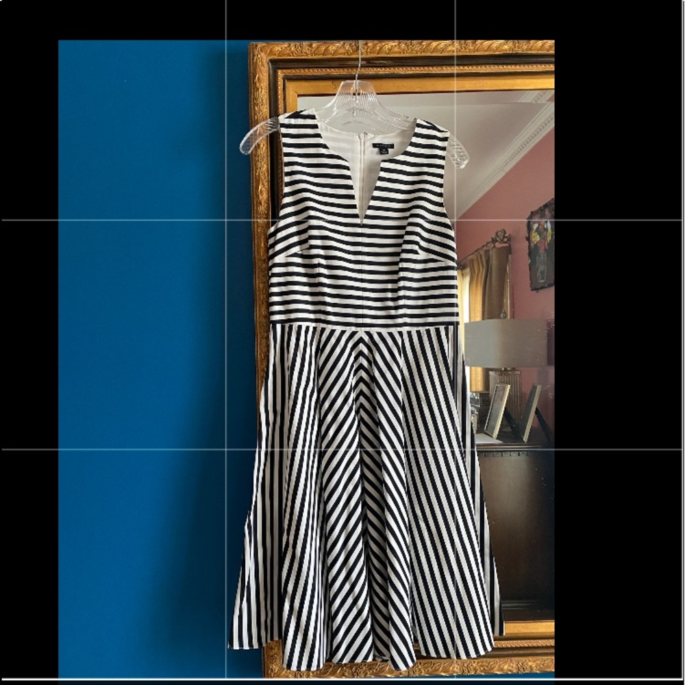 Cute Ann Taylor striped dress.